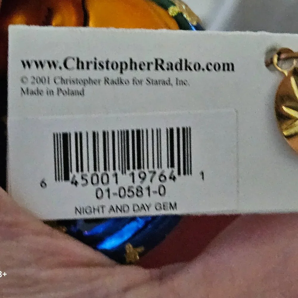 Christopher Radko this gorgeous